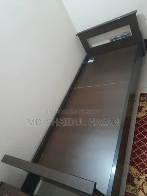 আসবাবপত্র . সিঙ্গেল বেড . মালয়েশিয়ান প্রসেসিং কাঠ