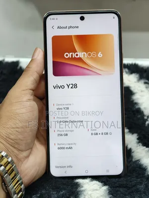 Vivo Y28 256 GB Orange