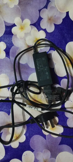 Original HP 45W Charger + Power Cable | Model HP 15-Da0020TU | Working