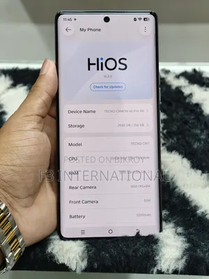 Tecno Camon 40 Pro 5G 256 GB Black