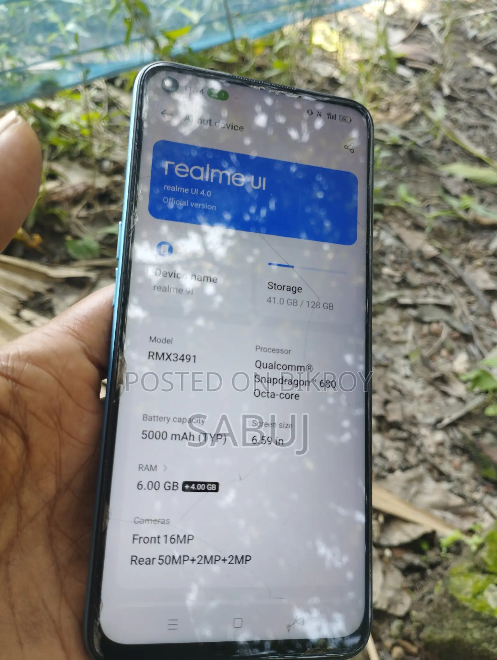 Realme 9i 128 GB Blue