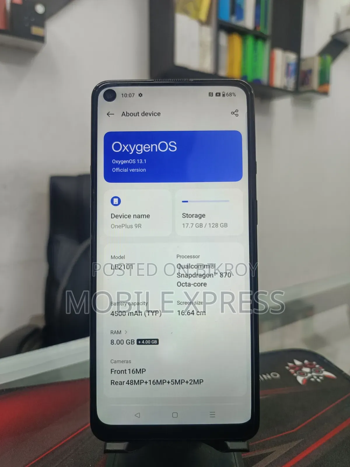 OnePlus 9R 128 GB Black