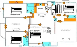 4 Bedroom Apartment in Momtaj Mahal, Dhanmondi for rent