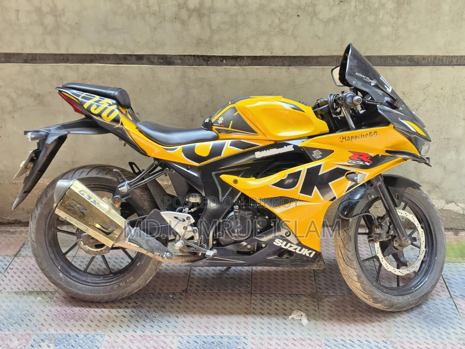 Suzuki GSX-R150 2019 Yellow