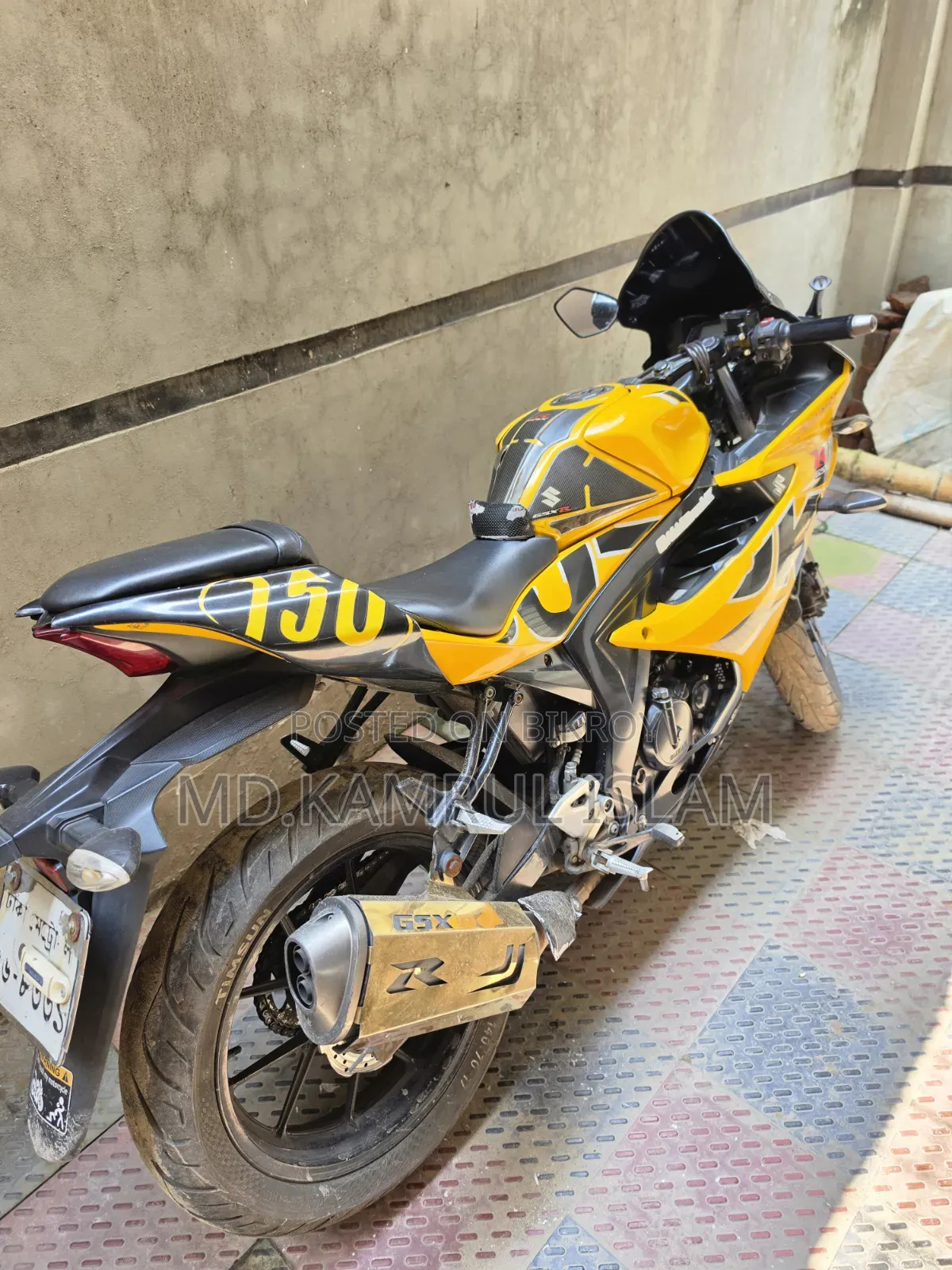 Suzuki GSX-R150 2019 Yellow