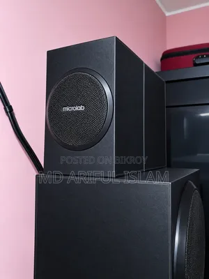 Microlab Speaker Full Bass Bluetooth+cable Connection Both Work