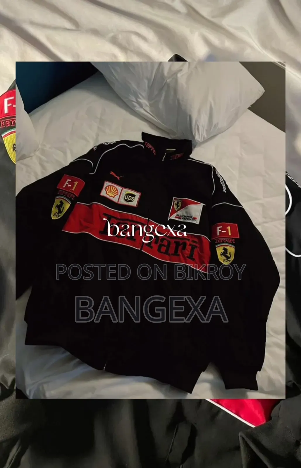 Ferrari Jacket🏎️ 🇧🇩
