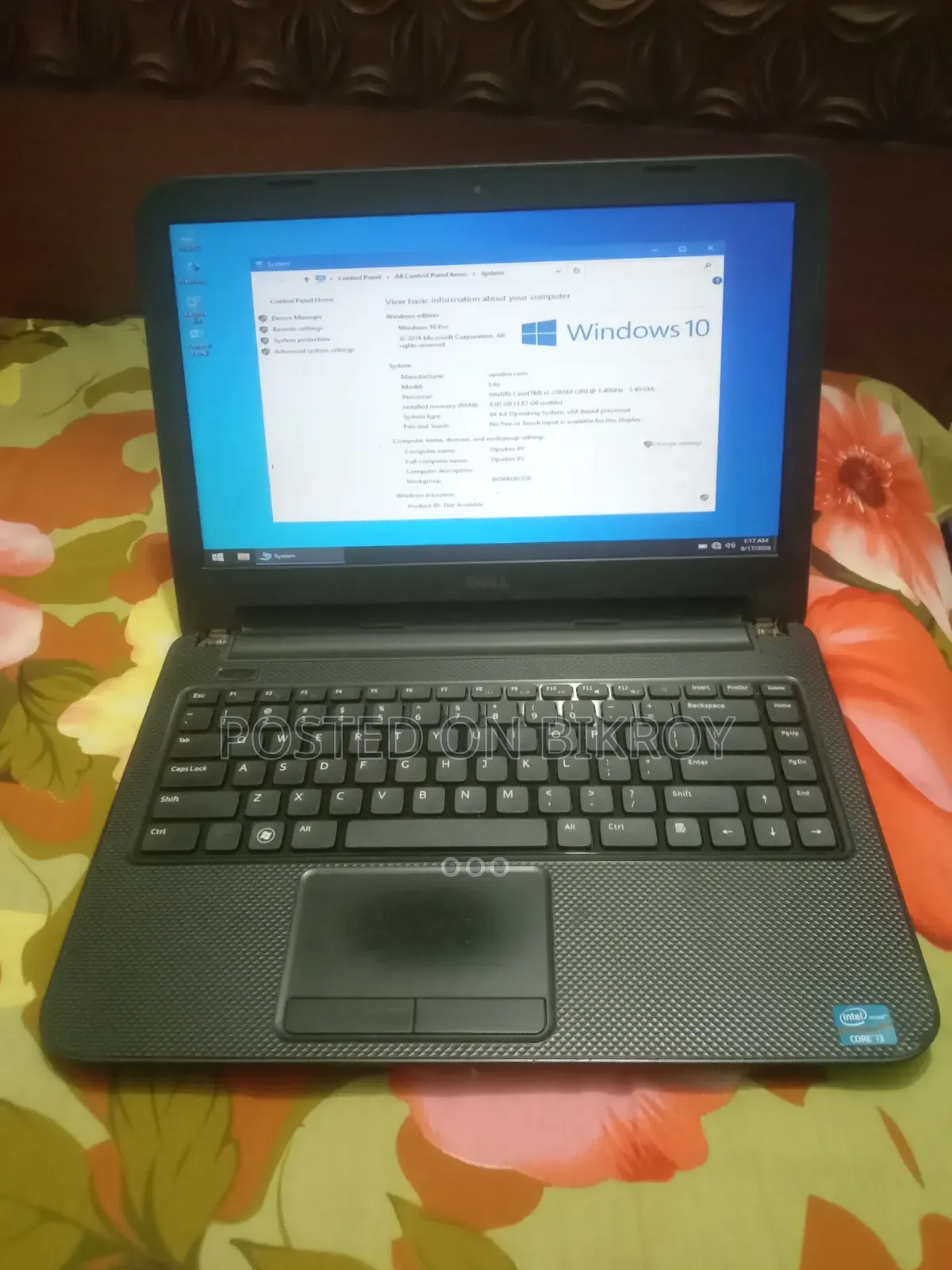 Laptop Dell Inspiron 14 4GB Intel Core i3 HDD 500GB