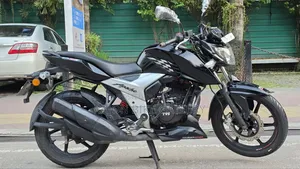 TVS Apache 160 4V 2019 Black