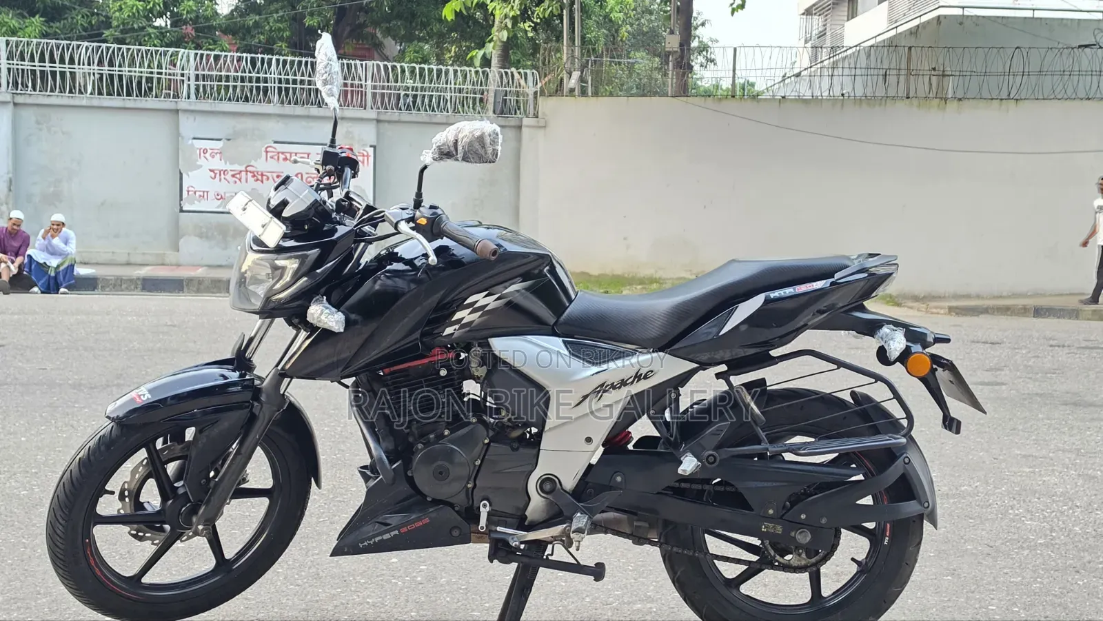 TVS Apache 160 4V 2019 Black