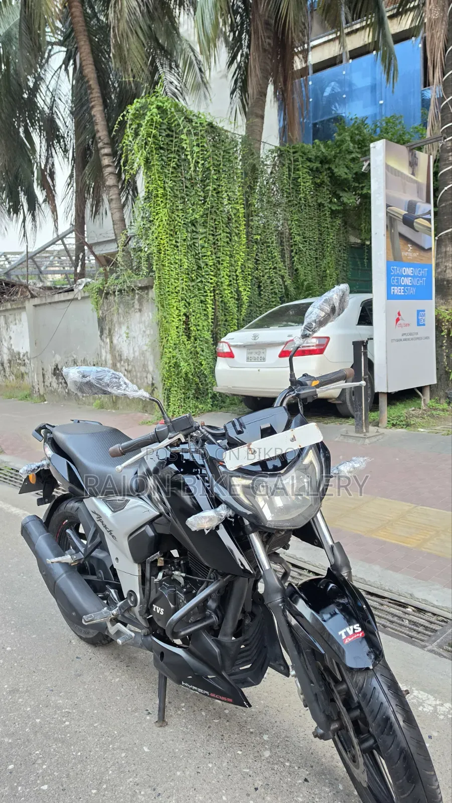 TVS Apache 160 4V 2019 Black