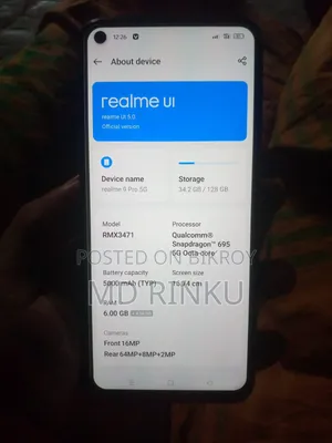 রিয়েলমি ৯ প্রো ১২৮ জিবি ব্লু