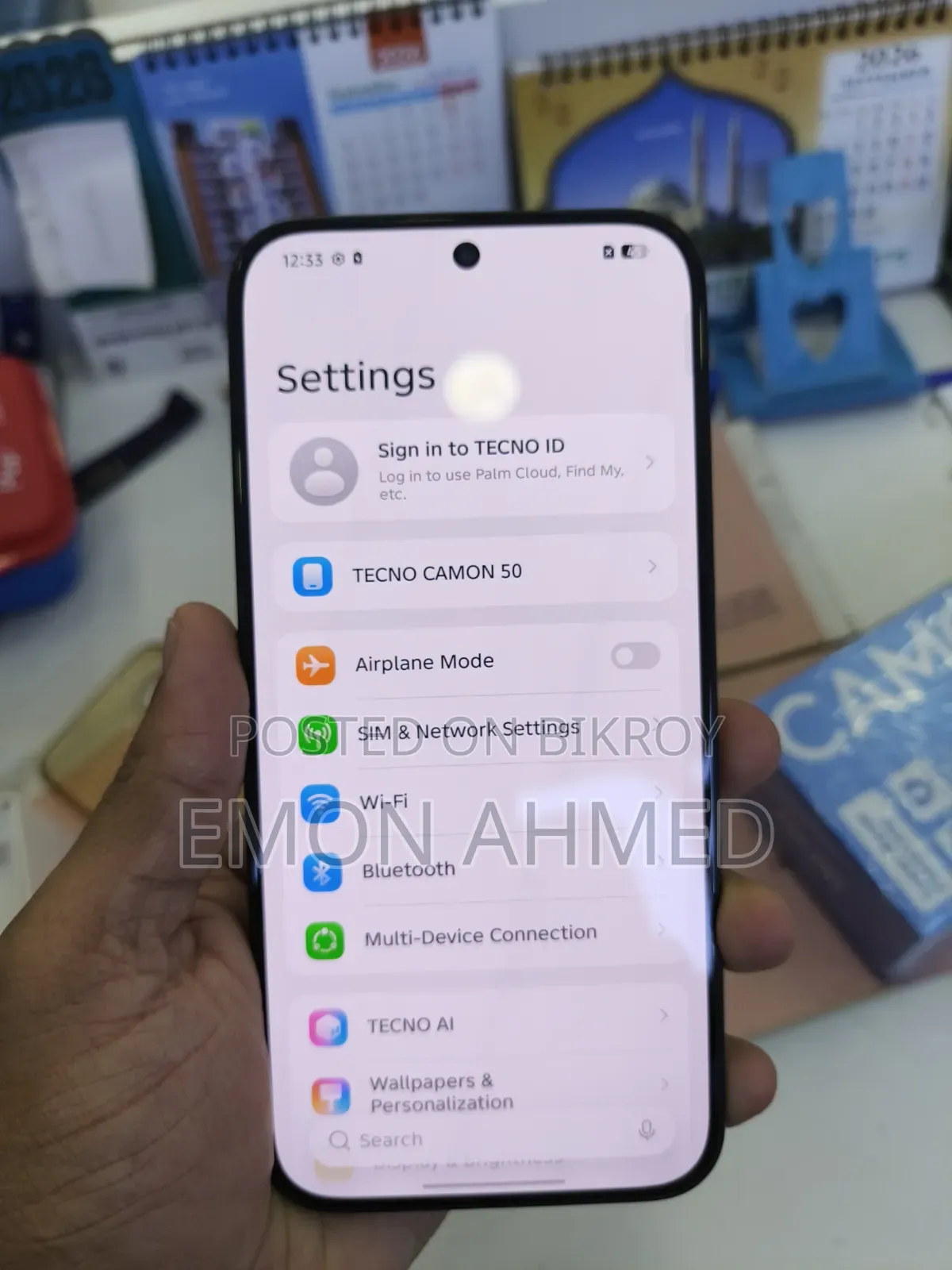 Tecno Camon 50 256 GB Black