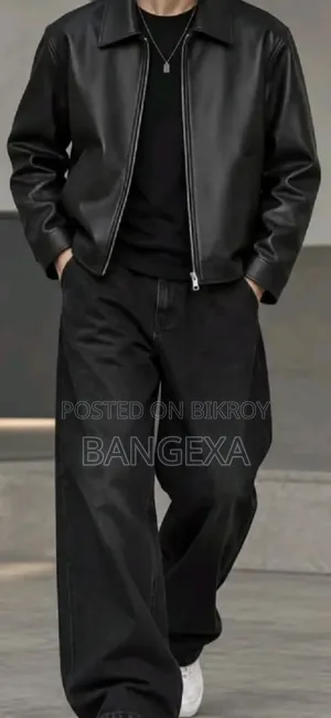 Classic Leather Jacket 🇧🇩