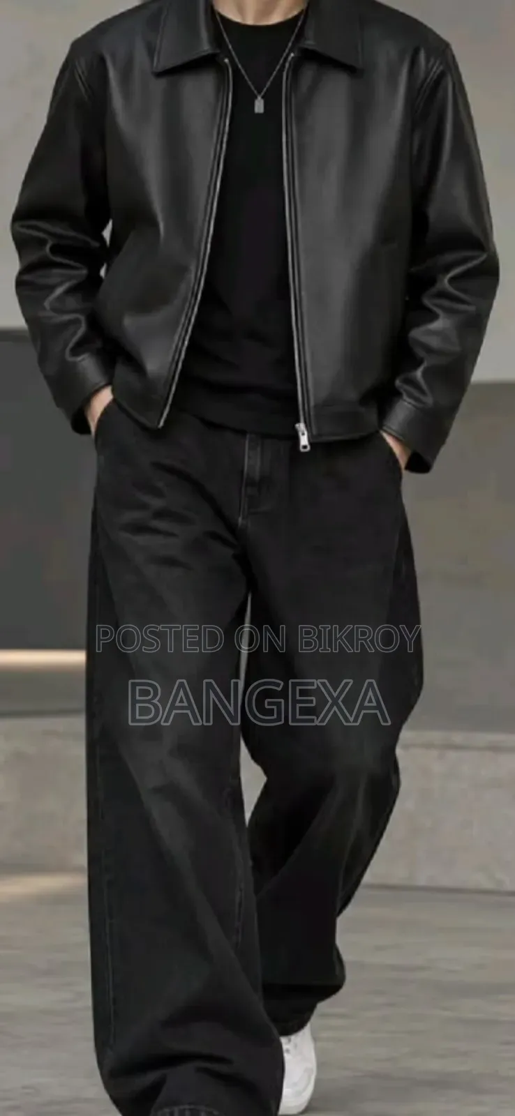 Classic Leather Jacket 🇧🇩
