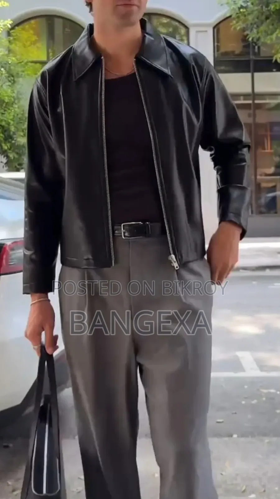 Classic Leather Jacket 🇧🇩