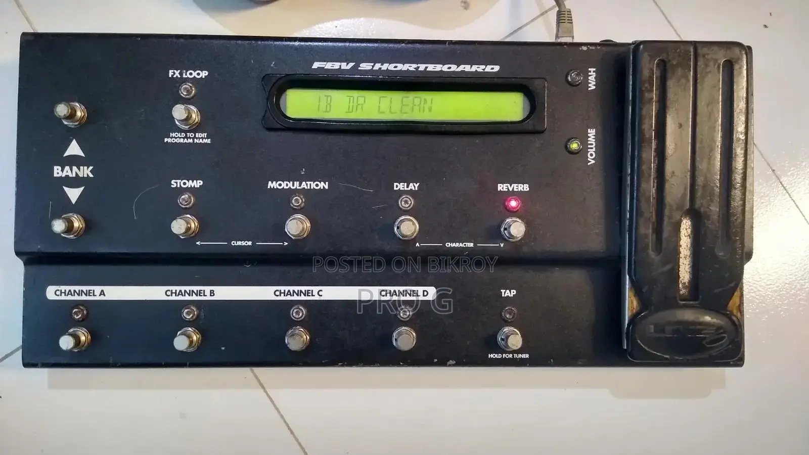 Pod Xt গিটার ইফেক্টস প্রসেসর