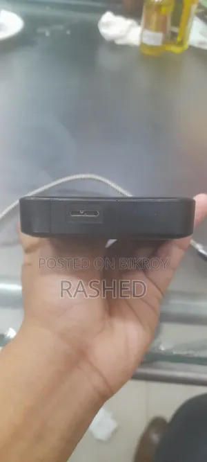 External Hard Disk 1tb Wd Used With Good Health.