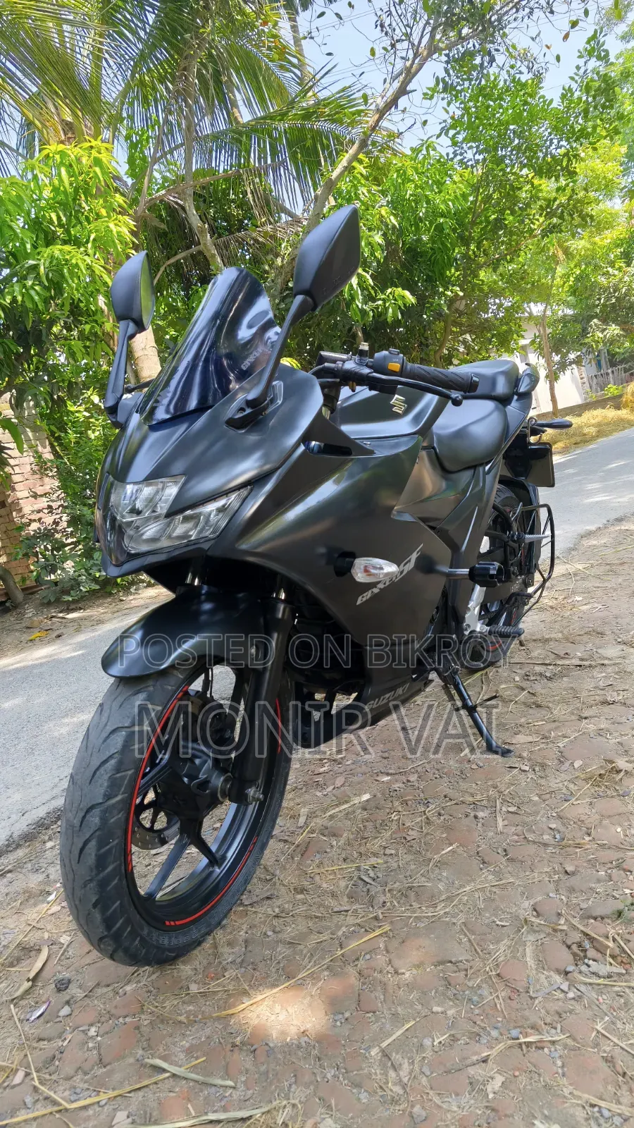 New Suzuki Gixxer SF 2023 Black