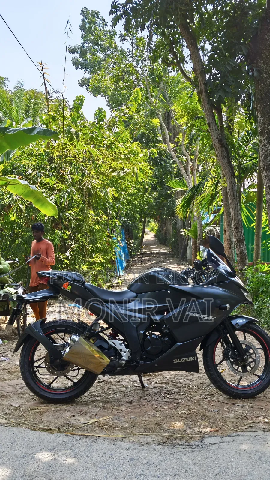 New Suzuki Gixxer SF 2023 Black