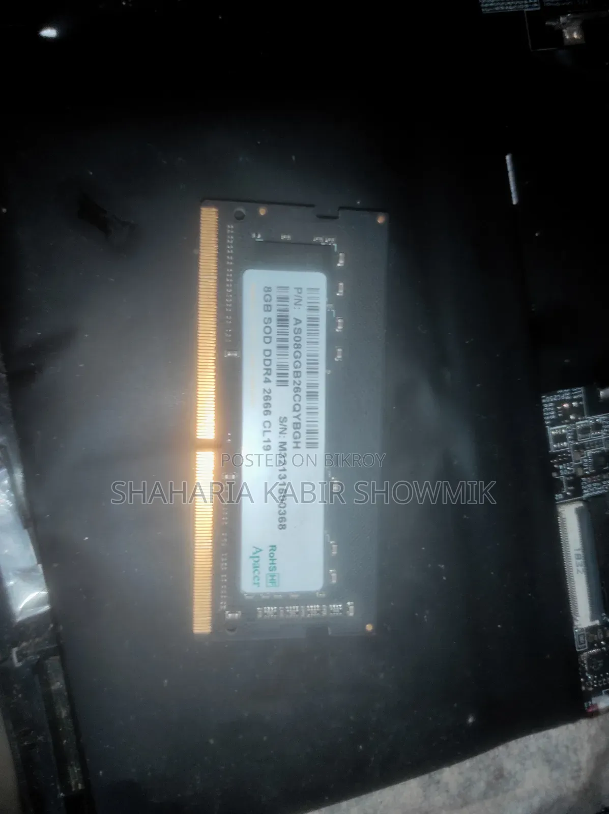 অ্যাপাসার ৮জিবি ডিডিআর৪ র‍্যাম