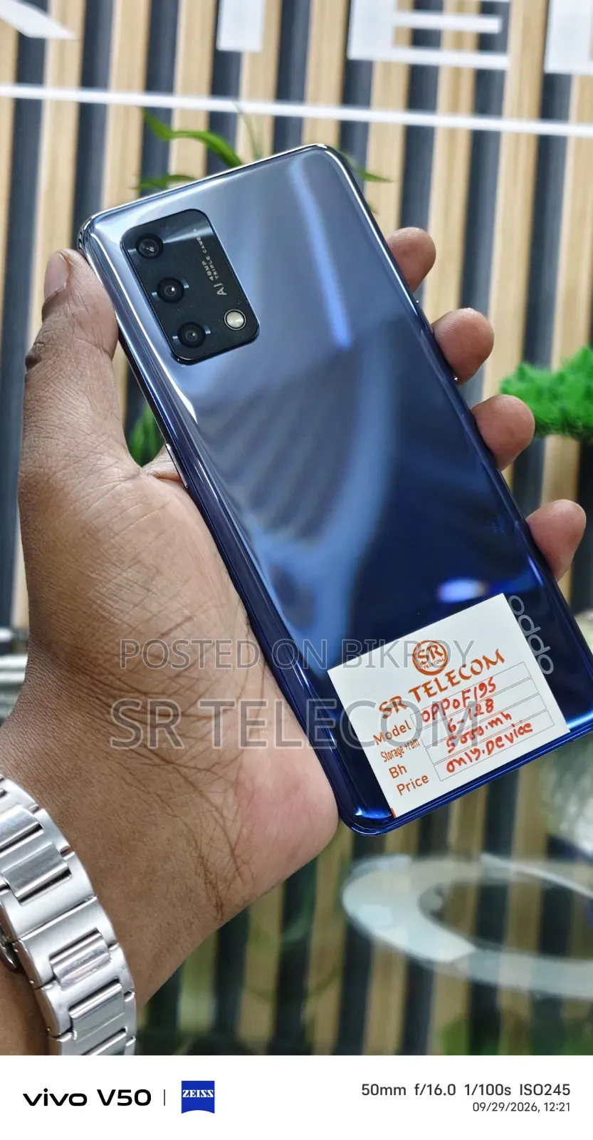 Oppo F19S 128 GB Blue