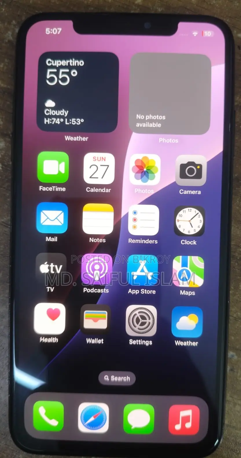 Apple iPhone XS Max 64 GB Gold