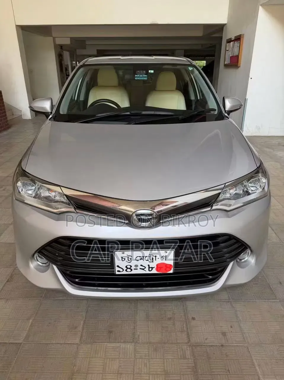 Toyota Axio 1.5 G Two-Wheel Drive 2017 Silver