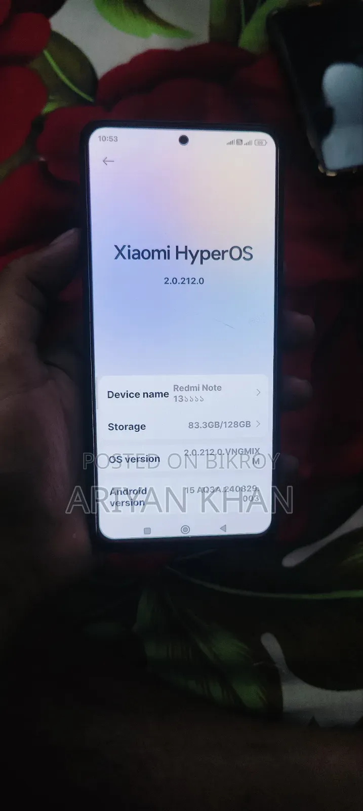 শাওমি রেডমি নোট ১৩ ১২৮ জিবি ব্ল্যাক