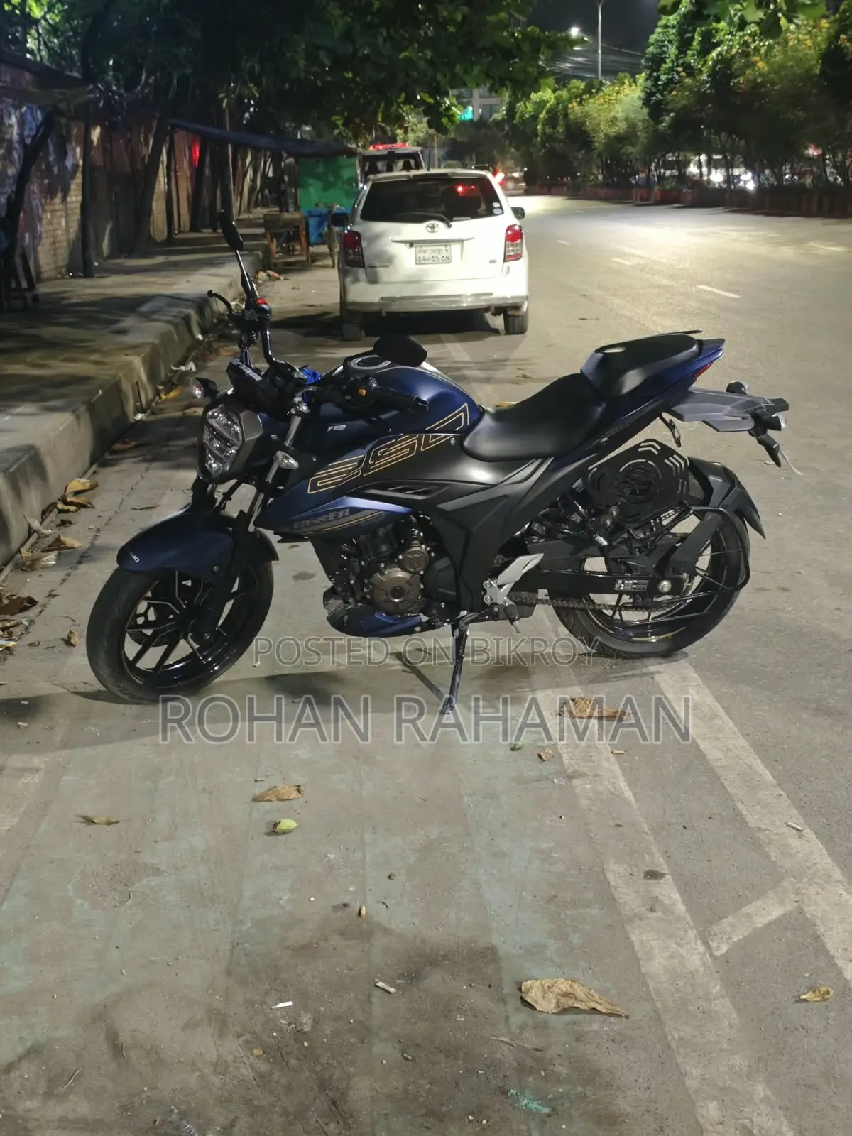 Suzuki Gixxer 250 2025 Blue