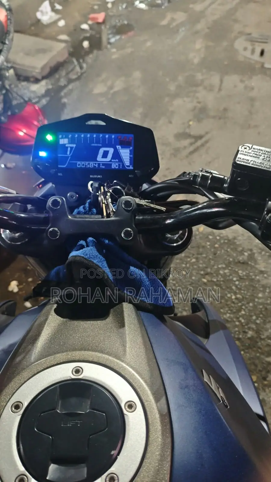 Suzuki Gixxer 250 2025 Blue