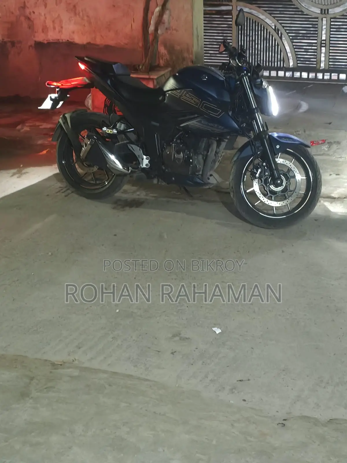 Suzuki Gixxer 250 2025 Blue