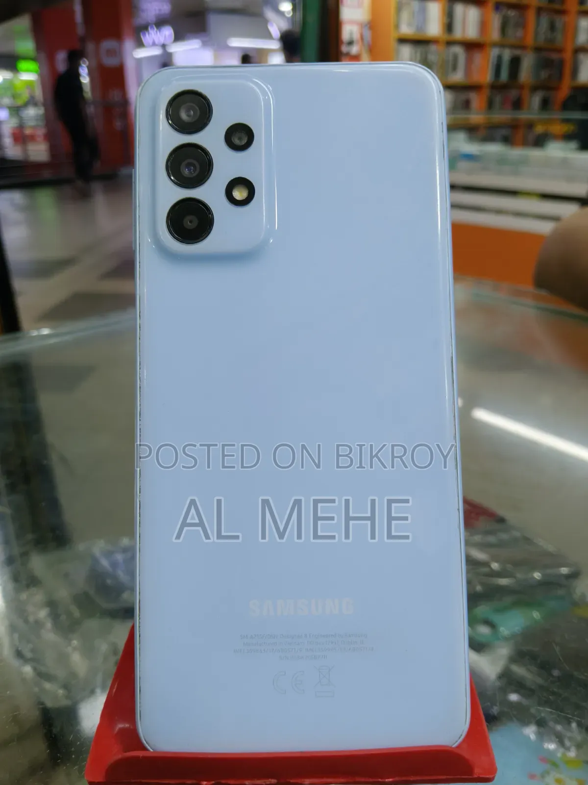 স্যামসাং গ্যালাক্সি এ২৩ ৫জি ১২৮ জিবি ব্লু