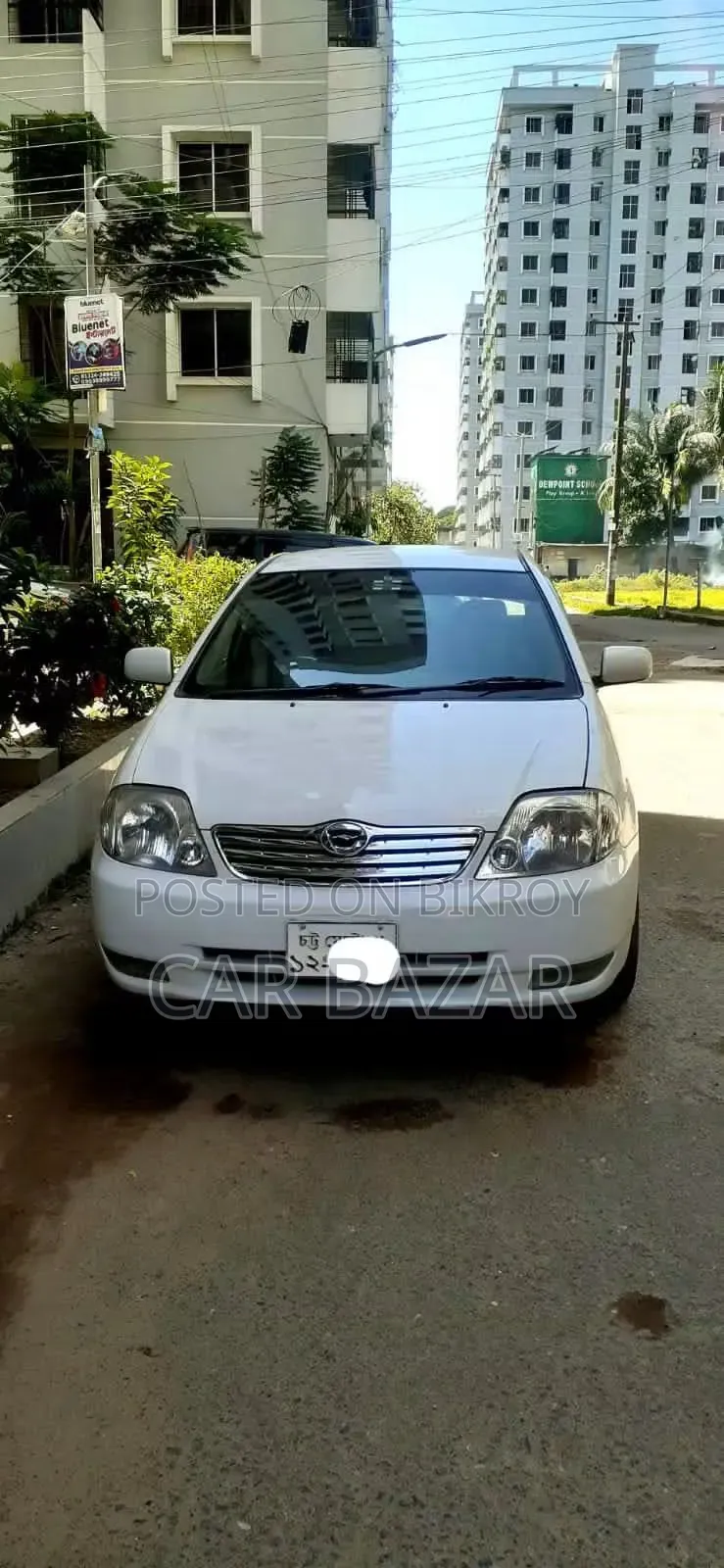 টয়োটা করোল্লা সেডান অটোমেটিক ২০০৪ সাদা