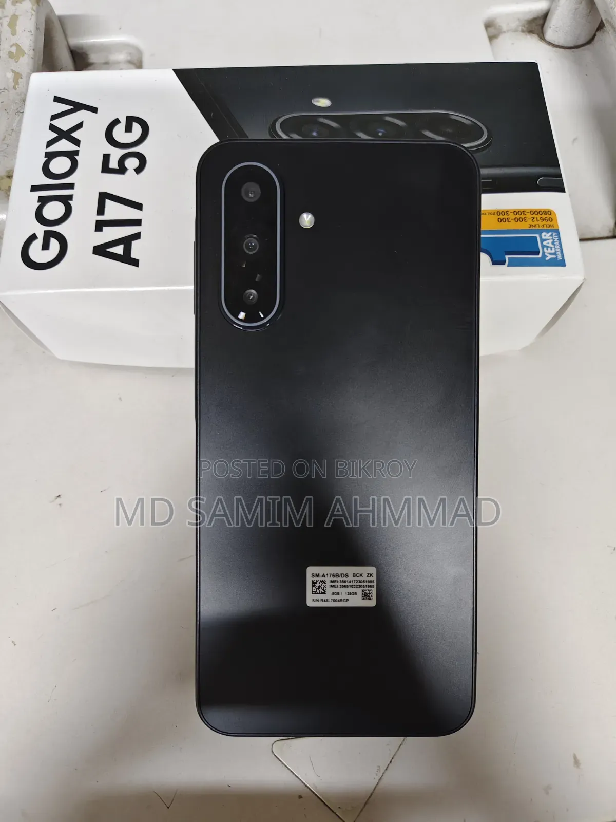 Samsung Galaxy A17 5G 128 GB Black