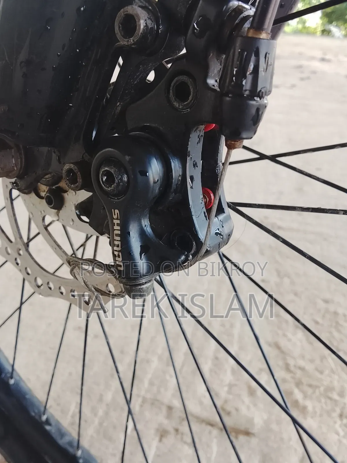 প্রায় নতুন এই সাইকেলটি বিক্রি করা হবে