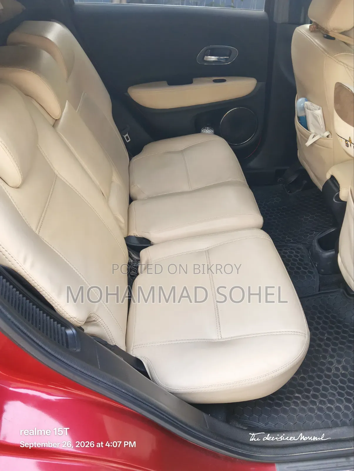 Honda Vezel 1.5 Two-Wheel Drive 2015 Red
