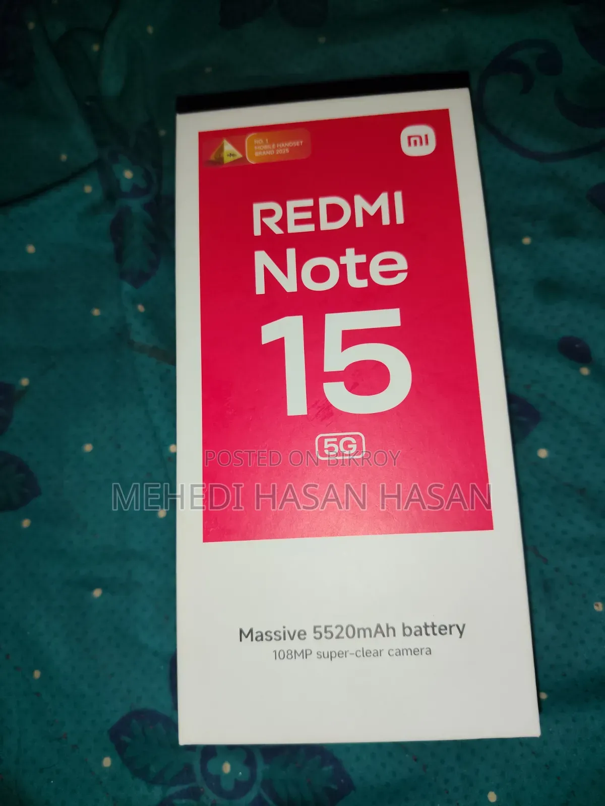 Xiaomi Redmi Note 15 256 GB Black