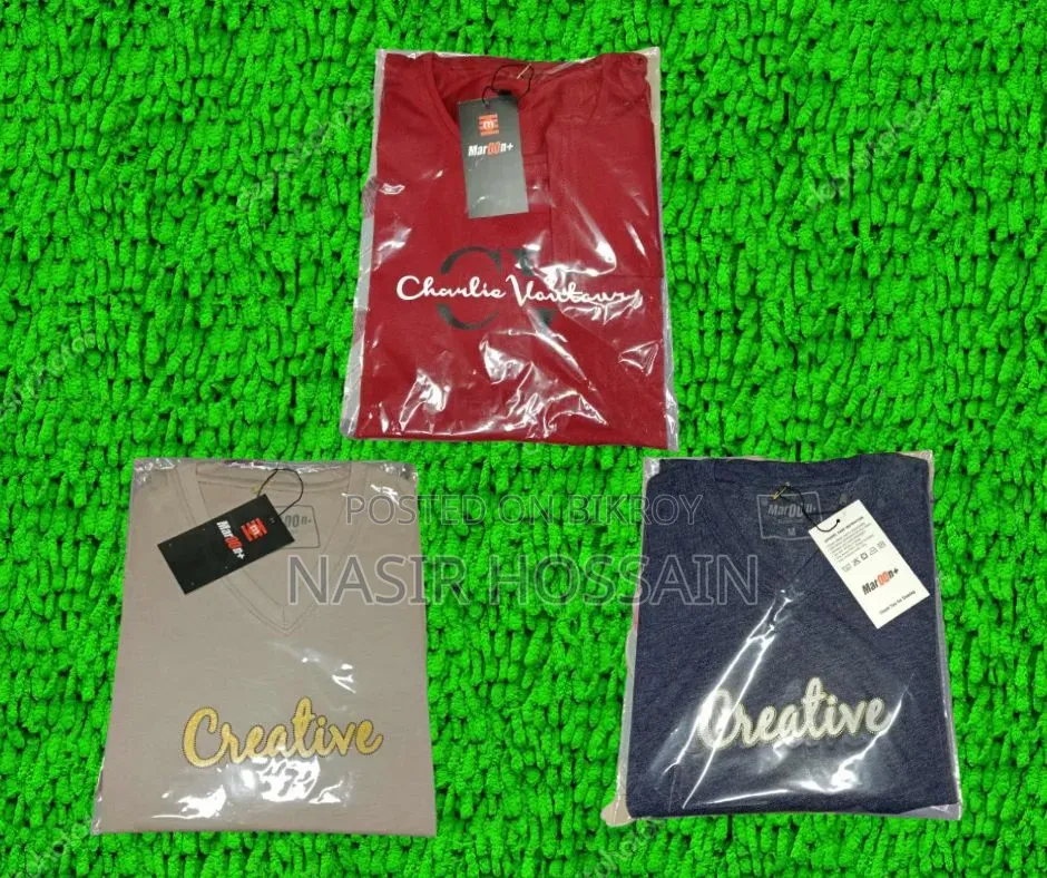 V Neck T Shirt Long Sleeve