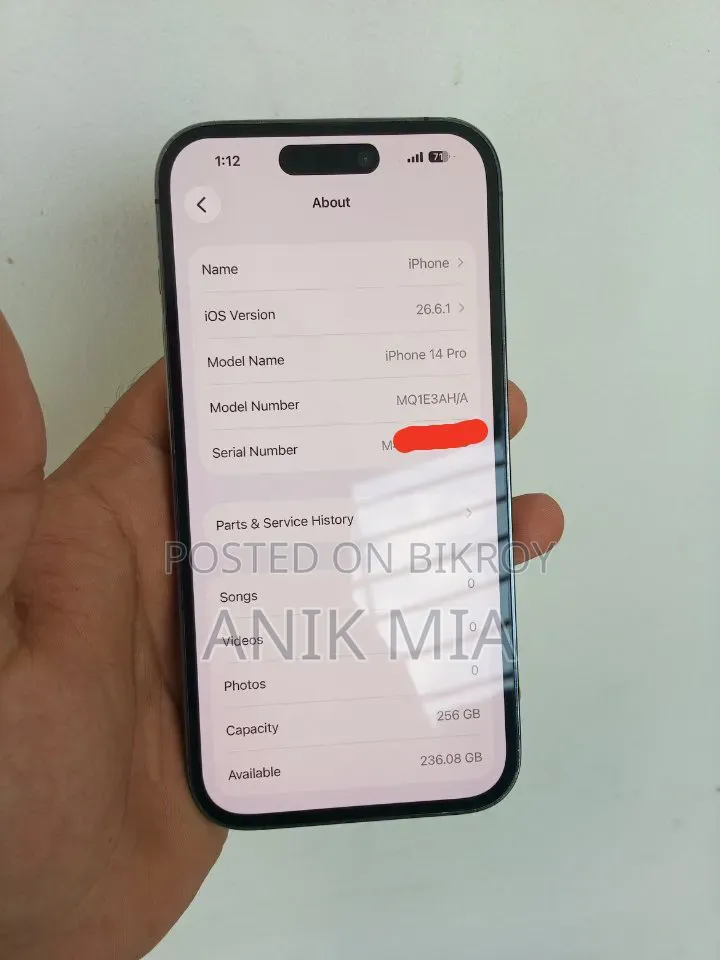 Apple iPhone 14 Pro 256 GB Blue
