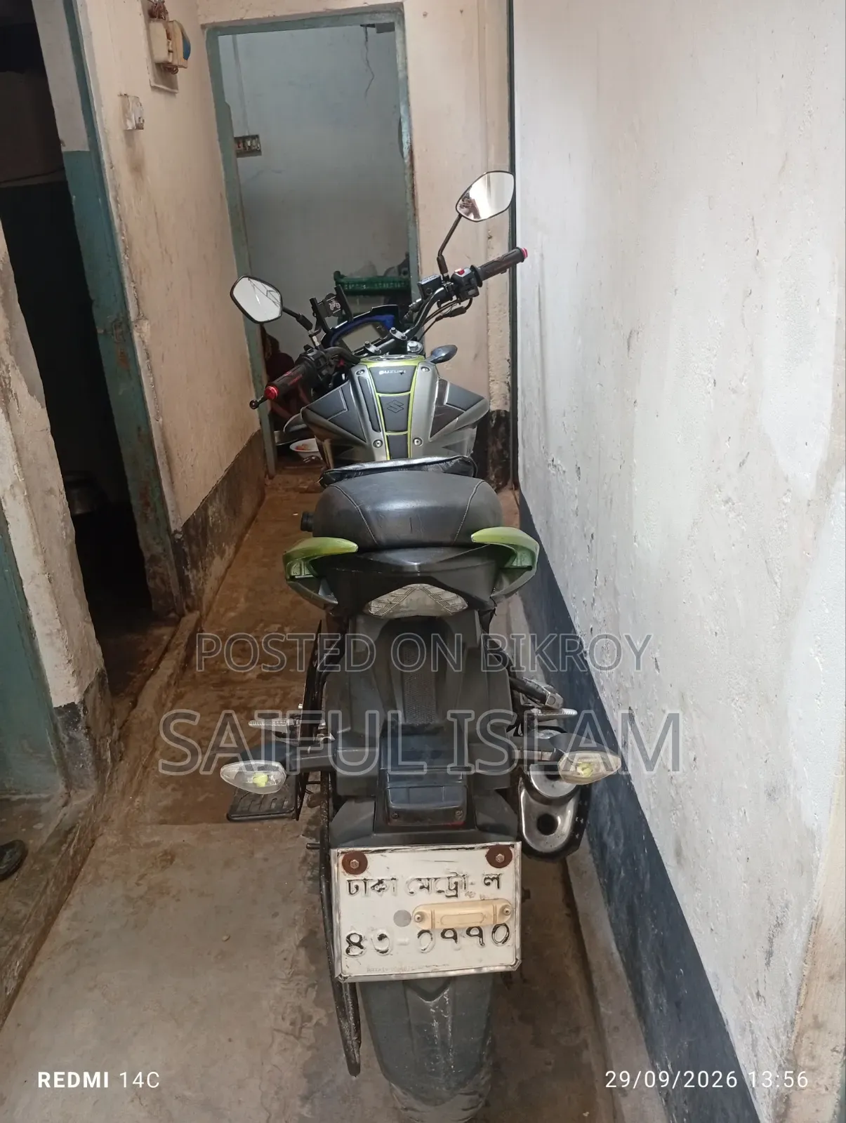 Suzuki Gixxer 2019 Green