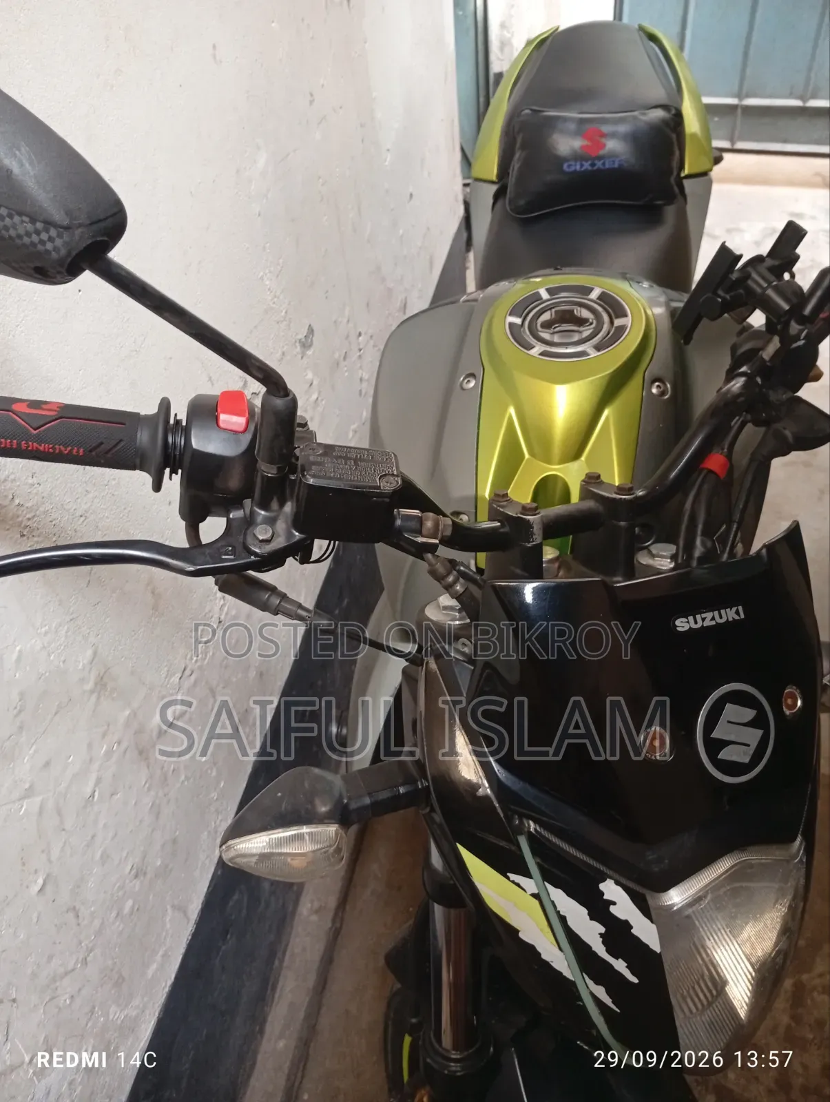 Suzuki Gixxer 2019 Green