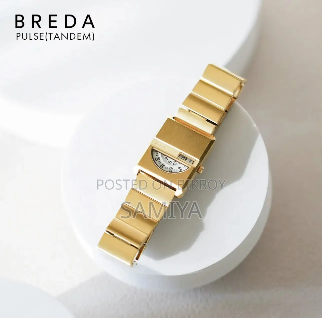 Selling My Gold-Tone Stainless Steel Wristwatch. Never Been Used.