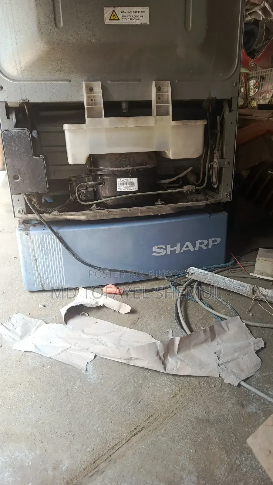 Refrigerator Parts Problem Free, Shutter Rubber Problem Cannot Hold Gas