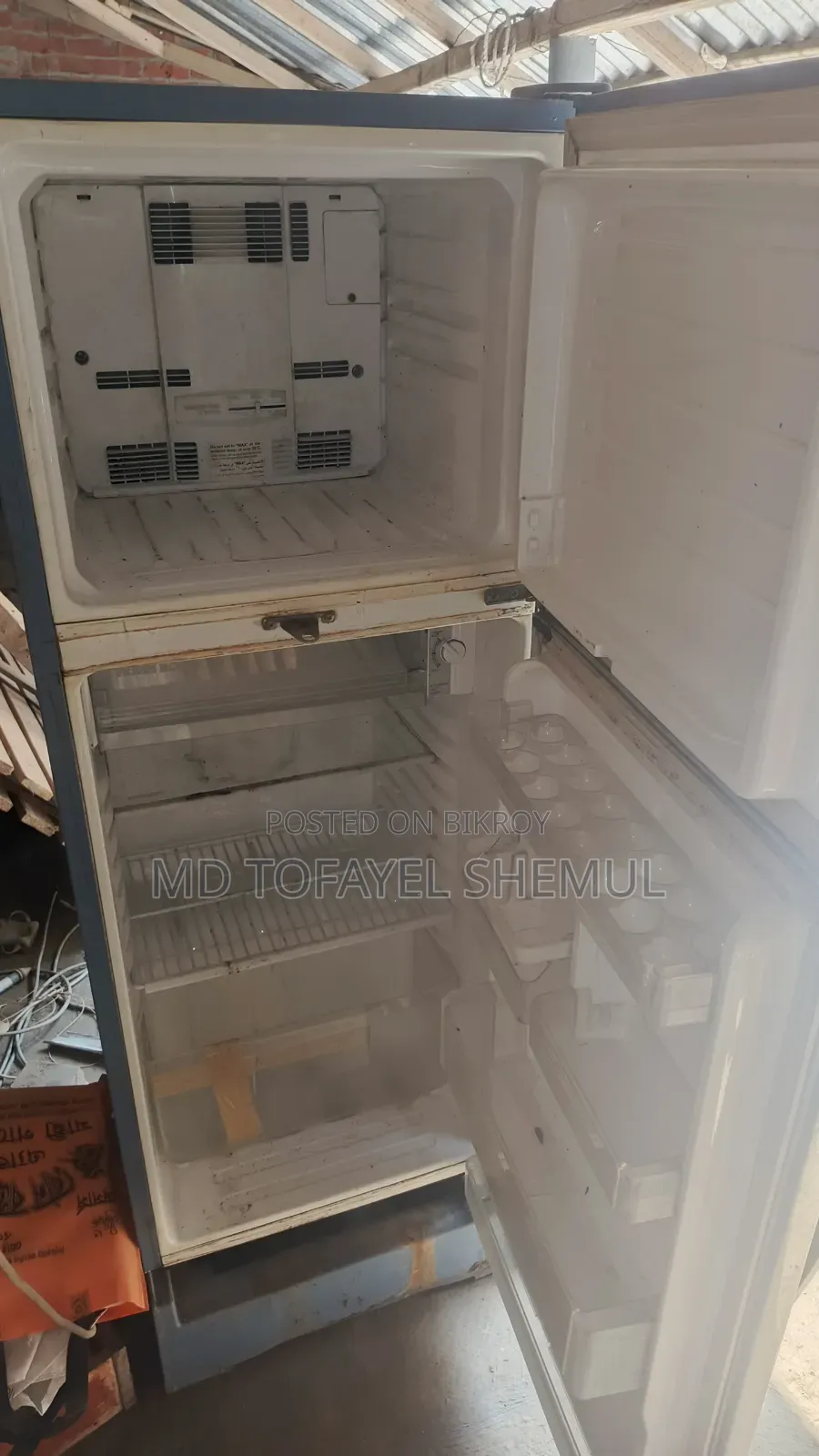 Refrigerator Parts Problem Free, Shutter Rubber Problem Cannot Hold Gas