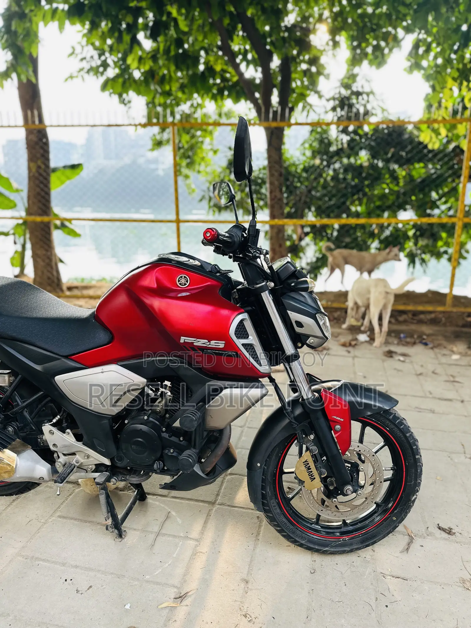 Yamaha FZS V3 2023 Red
