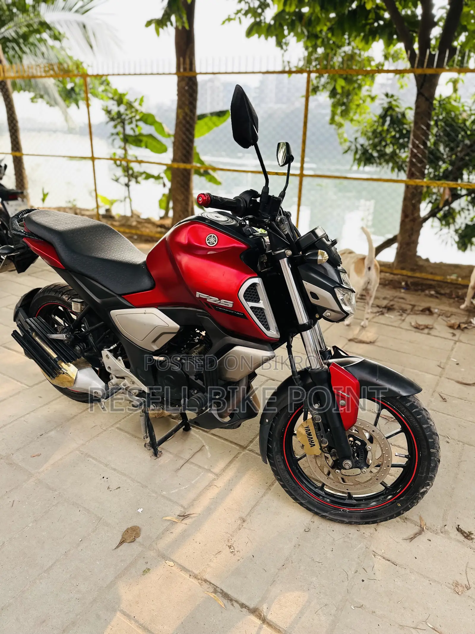 Yamaha FZS V3 2023 Red