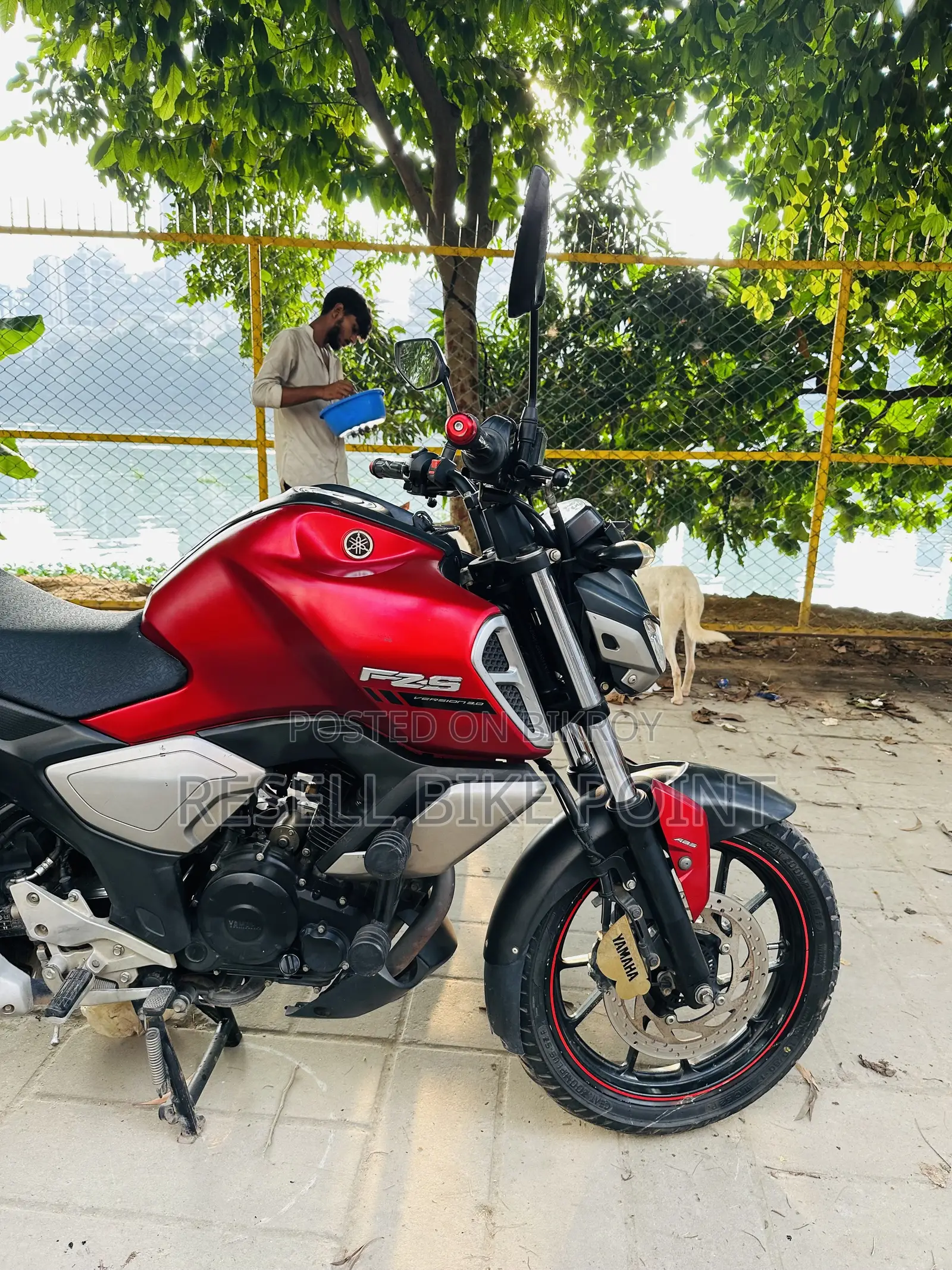 Yamaha FZS V3 2023 Red