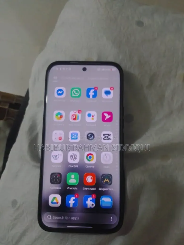 New Infinix Note Edge 256 GB Silver
