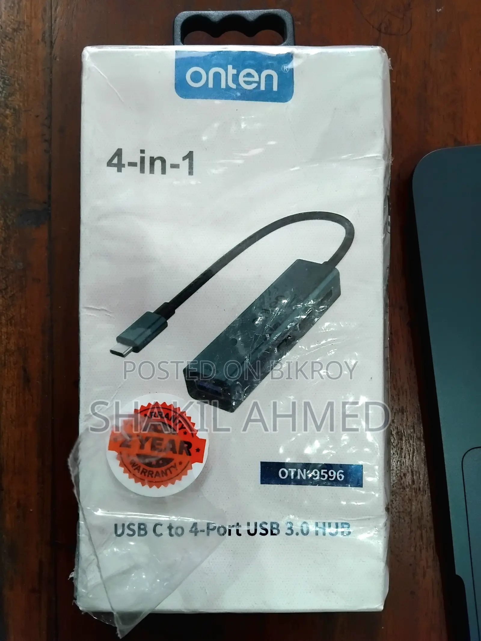 USB Hub 4-in-1 Type C (MacBook)